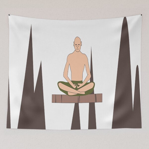 Item preview, Meditation - Drawing designed and sold by RedVico.