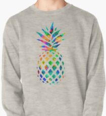 Rainbow Pineapple Pullover Sweatshirt