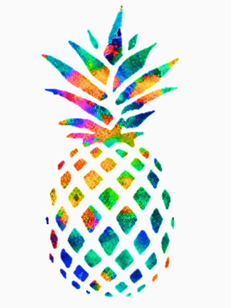 Rainbow Pineapple by erinaugusta
