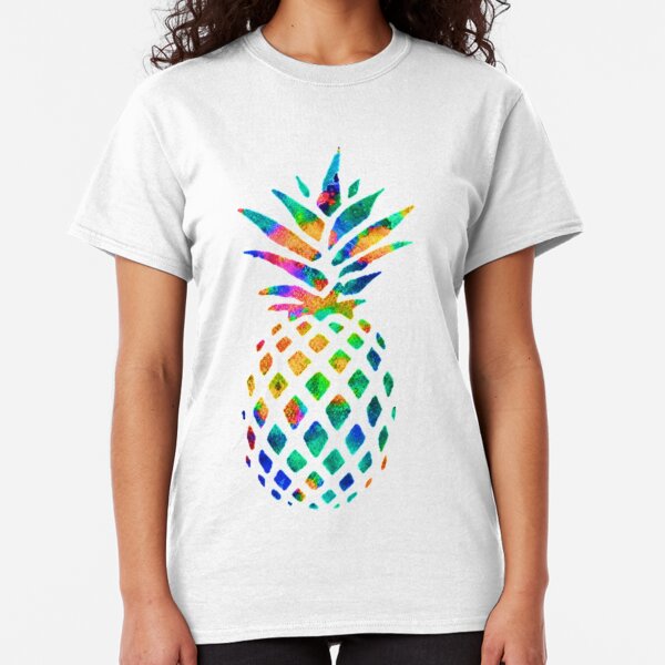 Rainbow Pineapple Classic T-Shirt