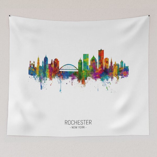 Item preview, Rochester New York Skyline designed and sold by ArtPrints.