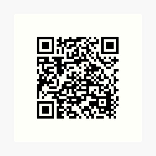 qr code for a free pdf of the communist manifesto by karl marx and friedrich engels Art Print