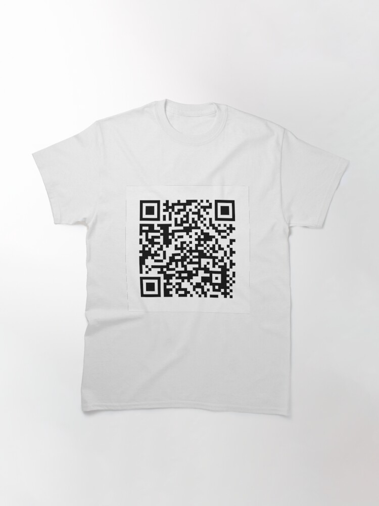 Alternate view of qr code for a free pdf of the communist manifesto by karl marx and friedrich engels Classic T-Shirt