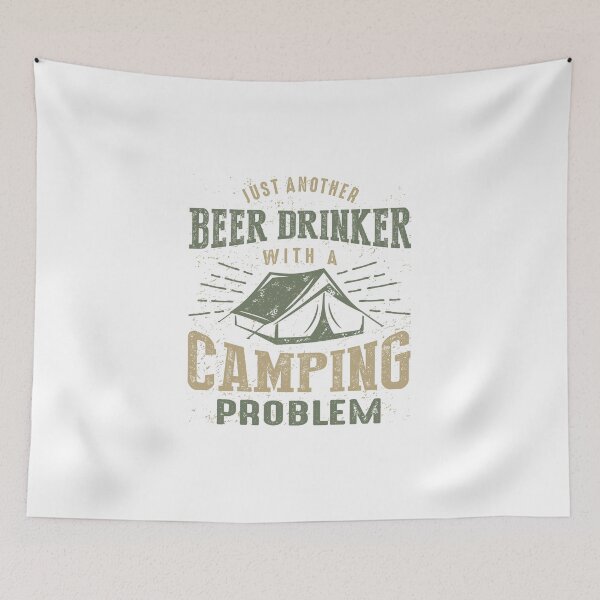 Item preview, Beer Drinker Camping designed and sold by RafaelLopezz.