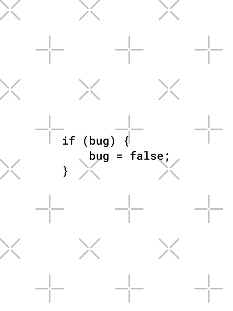 Thumbnail 4 of 4, iPhone Case, JavaScript - If Bug Bug Equals False (Inverted) designed and sold by developer-gifts.