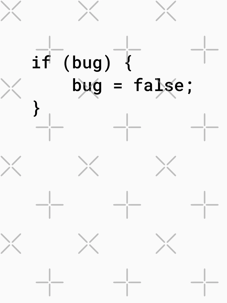 Imagen 6 de 6, Sudadera con capucha con la obra JavaScript - Si Bug Bug es Falso (Invertido), diseñada y vendida por developer-gifts.