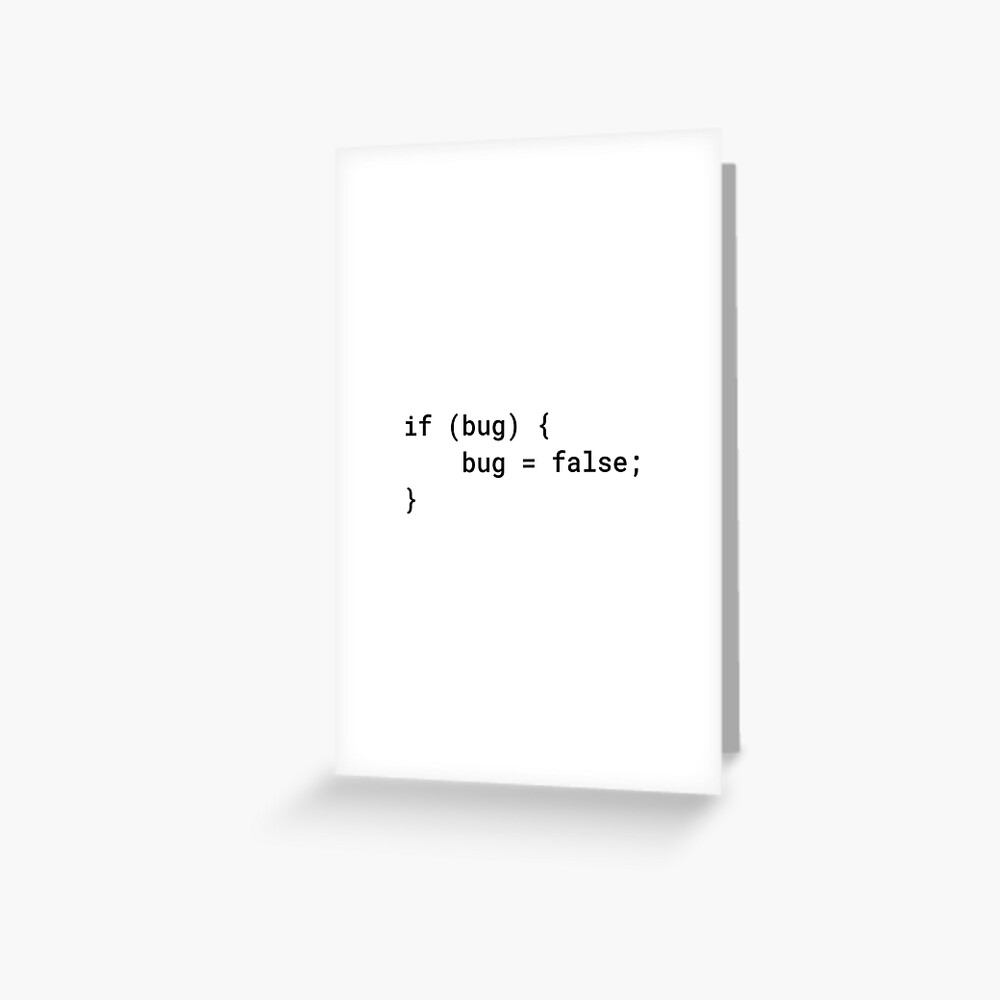 Item preview, Greeting Card designed and sold by developer-gifts.