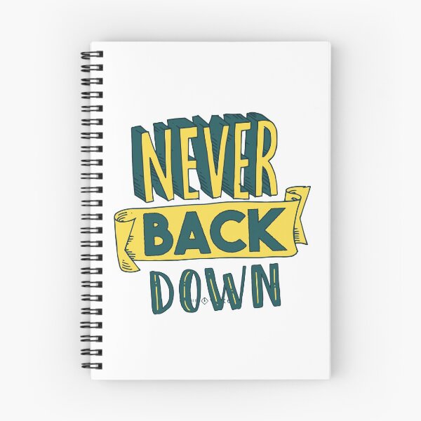 Item preview, Never Back Down designed and sold by artspray.