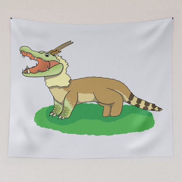 Item preview, All Smiles Alligator :: Reptiles and Amphibians designed and sold by Platinumfrog.