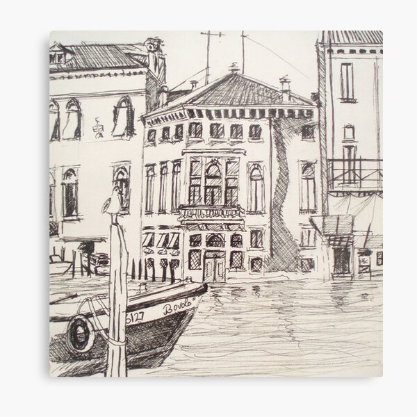 San Stae Metal Print