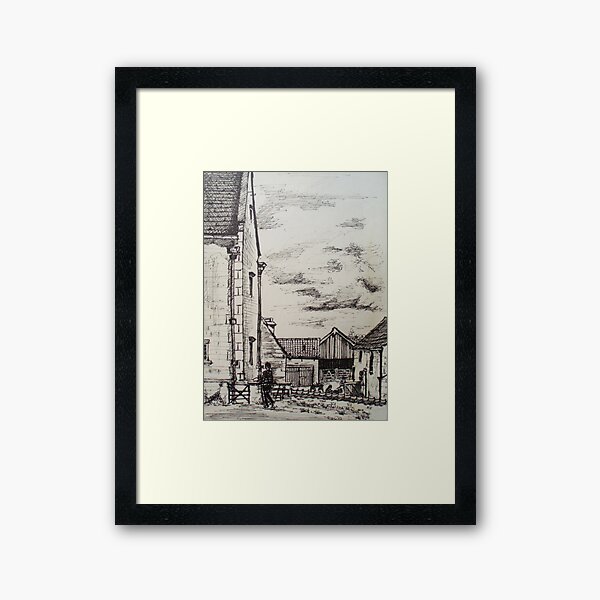 Woolsthorpe Manor Framed Art Print