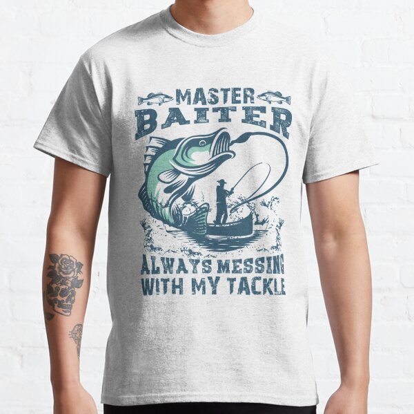 Old Glory Mens Master Baiter Fishing Short Sleeve Graphic T Shirt 