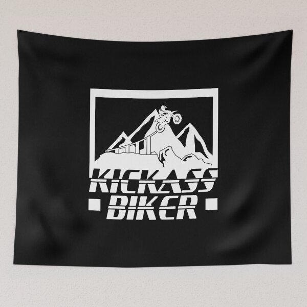 Item preview, Motocross Motorcycling Kickass designed and sold by Nessshirts.
