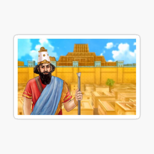 The King of Babylon Sticker