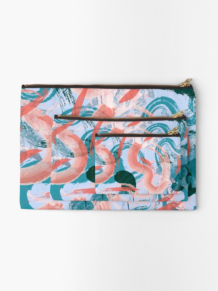 Alternate view of Koi Pond Zipper Pouch
