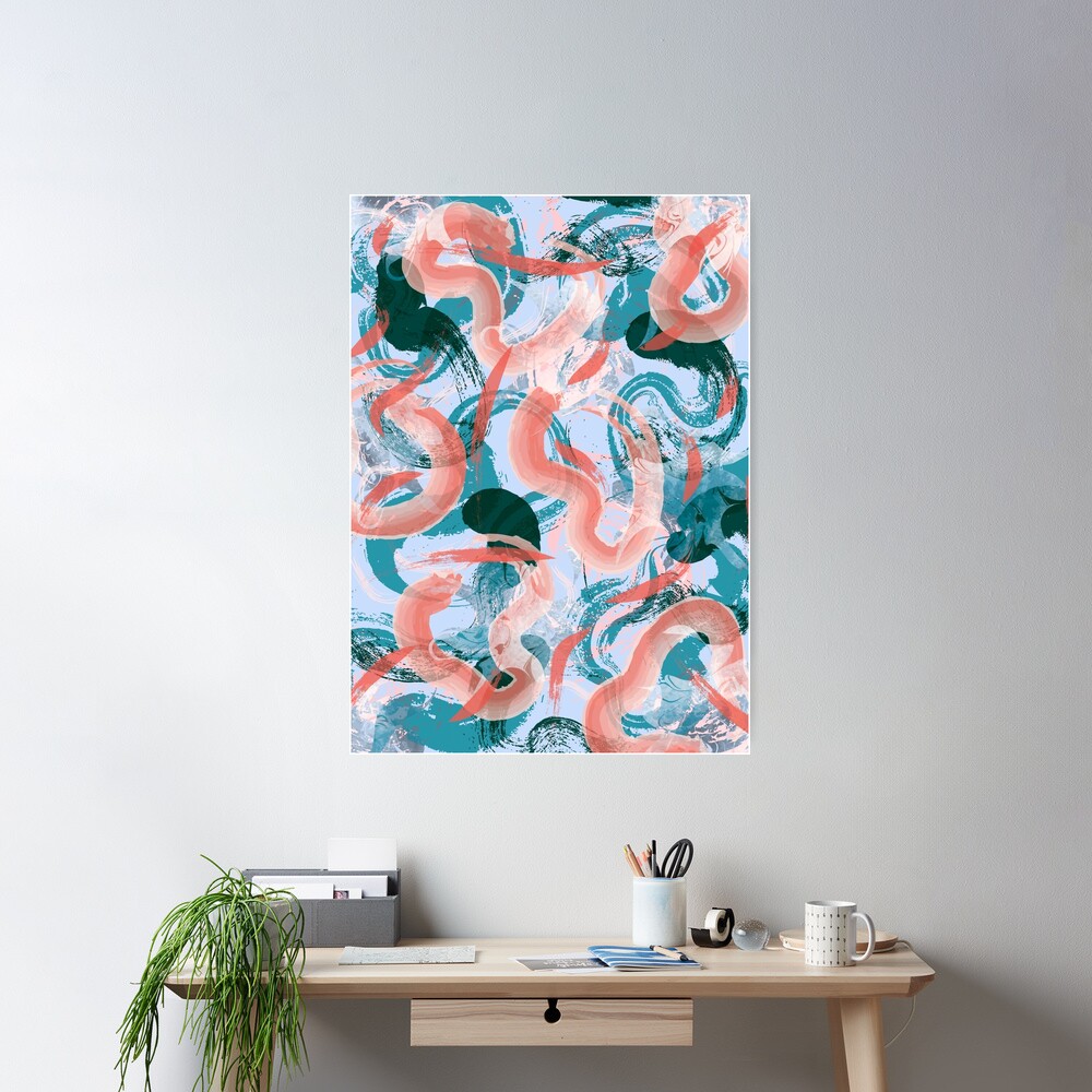 Koi Pond Poster