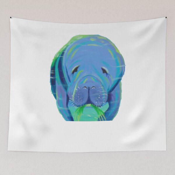 Item preview, Manatee Painting - Manatee Gift - Gift For Manatee Lovers - Manatee Gift - Marine Biologist Gift designed and sold by Galvanized.
