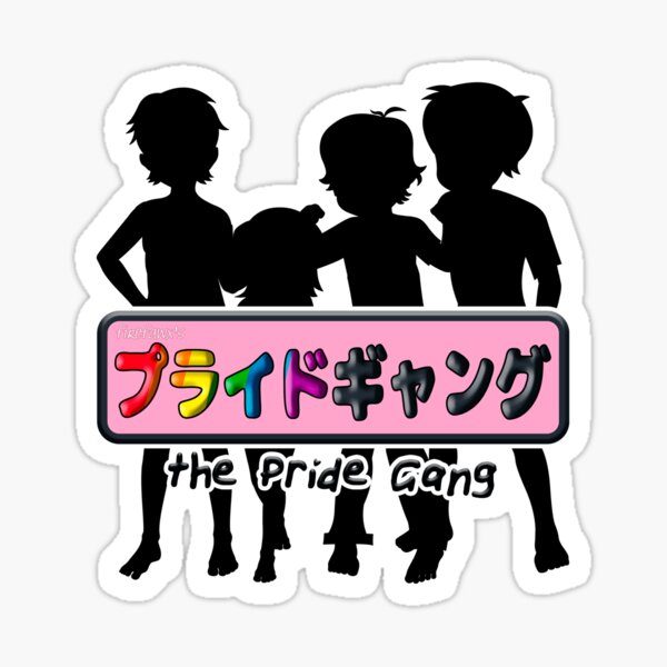 Pride Gang - Main Logo Sticker