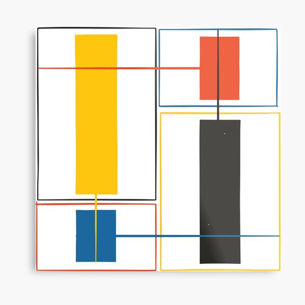 Item preview, Bars and Stripes 60s Mod inspired by Piet Mondrian designed and sold by Sean Beier.