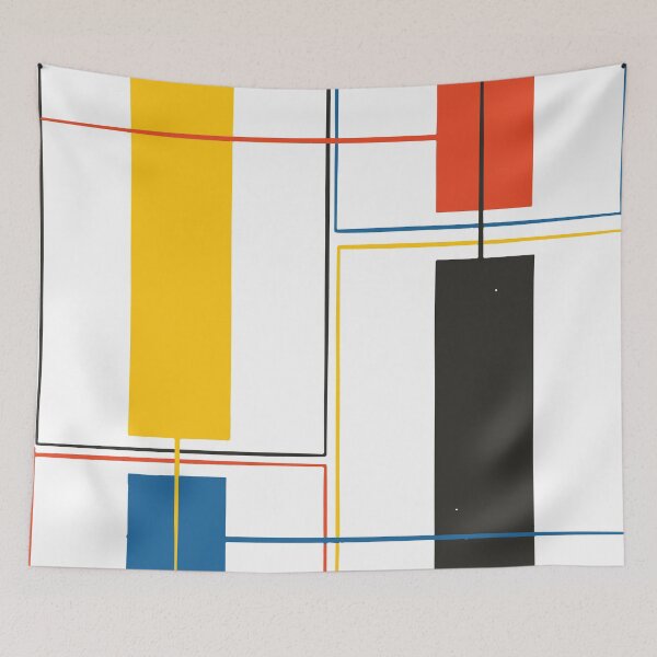 Item preview, Bars and Stripes 60s Mod inspired by Piet Mondrian designed and sold by Sean Beier.