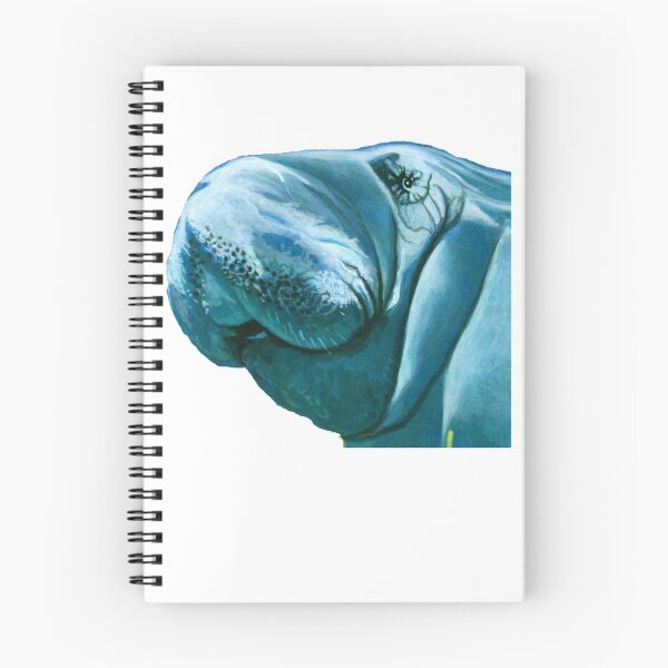 Item preview, Manatee Painting - Manatee Gift - Gift For Manatee Lovers - Manatee Gift - Marine Biologist Gift designed and sold by Galvanized.