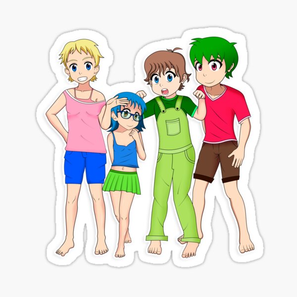 Pride Gang poster Sticker