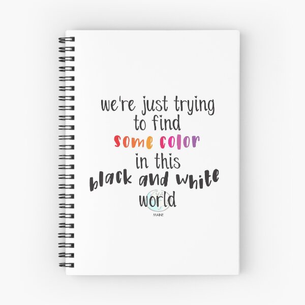 Item preview, Color Lyrics The Maine designed and sold by moniquealexa.