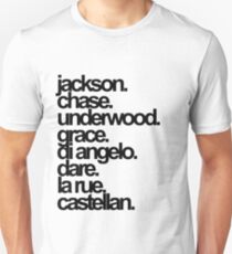 Percy Jackson And the Olympians characters Unisex T-Shirt