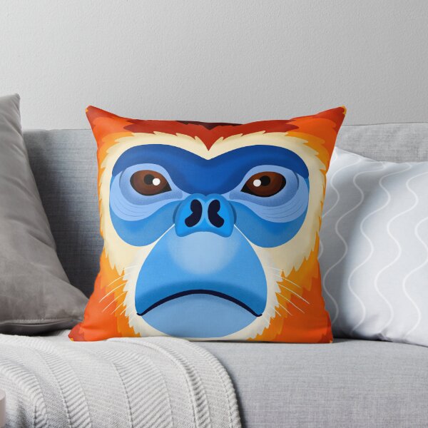 Monkey Decorative Pillow