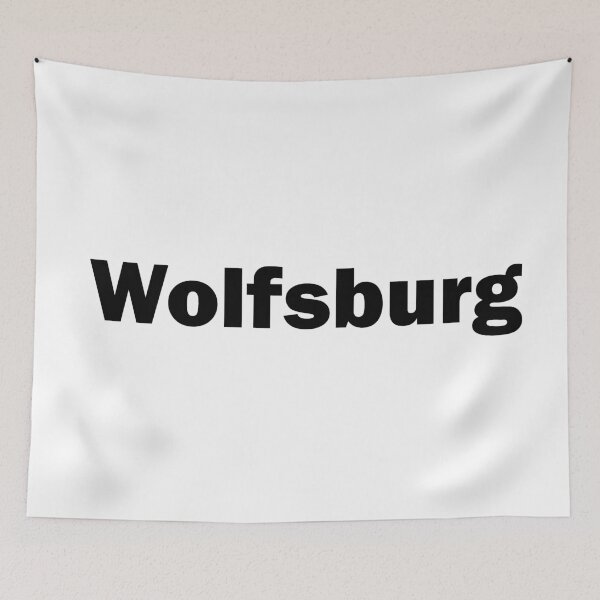 Item preview, Lettering Wolfsburg designed and sold by game2genesis.