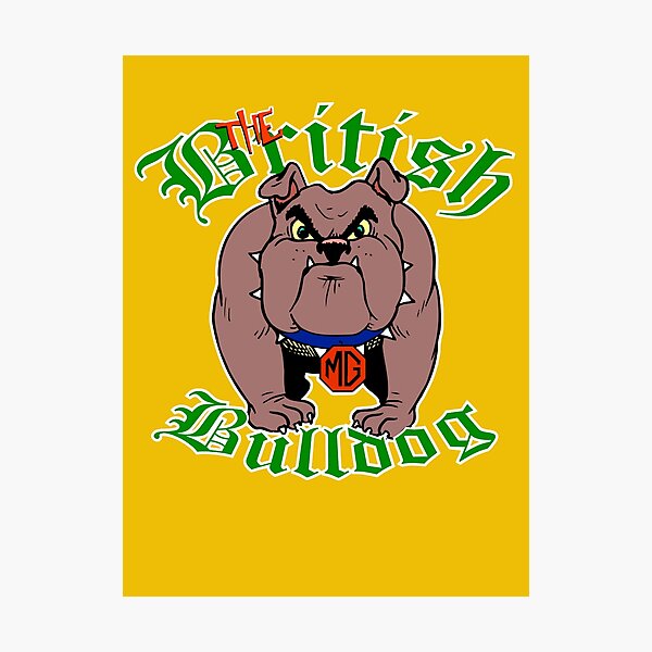 Artikel-Vorschau von Die britische Bulldogge, designt und verkauft von Martha Johnson.