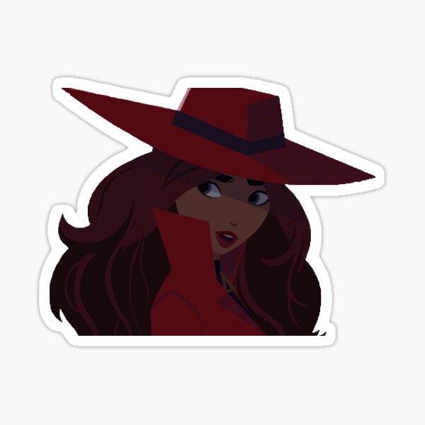 Carmen Sandiego Sticker