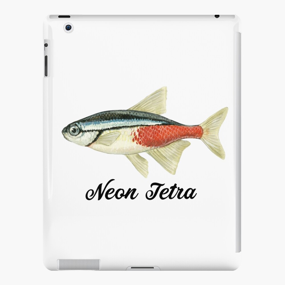 Neon Tetra - Neon Tetra Painting - Neon Tetra Shirt - Marine Biologist Gift  - Fish Painting Pillow for Sale by Galvanized