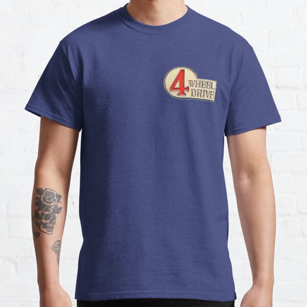 4WD Logo - Land Cruiser TEQ FJ40 Classic T-Shirt