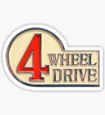 4WD Logo - Land Cruiser TEQ FJ40 Sticker