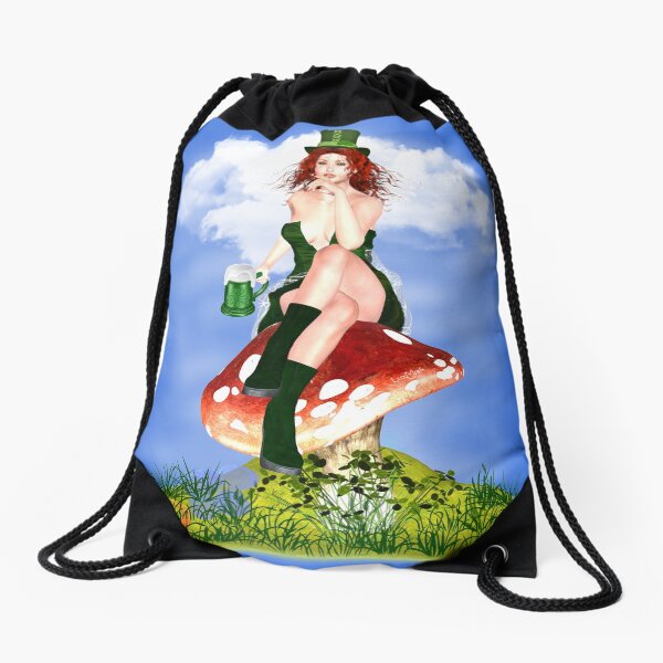 St. Patrick´s Day Design Red Pat Turnbeutel