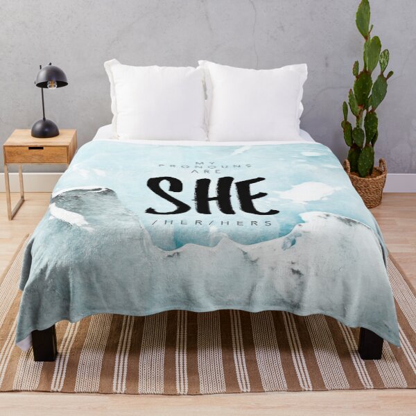 Item preview, my pronouns are SHE / HER / HERS, v3 designed and sold by Skyler Orion X.