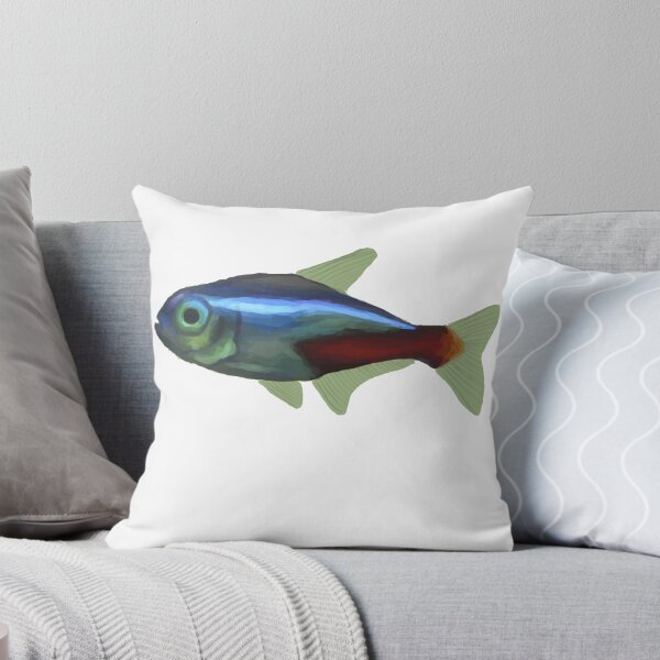 Item preview, Neon Tetra - Neon Tetra Painting - Neon Tetra Shirt - Marine Biologist Gift - Fish Painting designed and sold by Galvanized.