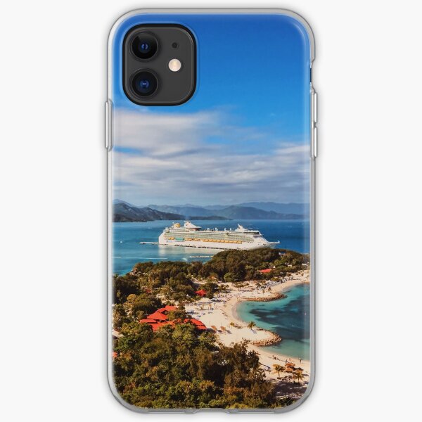 View of Labadee, Haiti iPhone Soft Case
