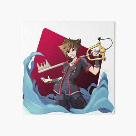 Vista previa del artículo con la obra «Sora Kingdom hearts 3», diseñado y vendido por LittleKanoh.