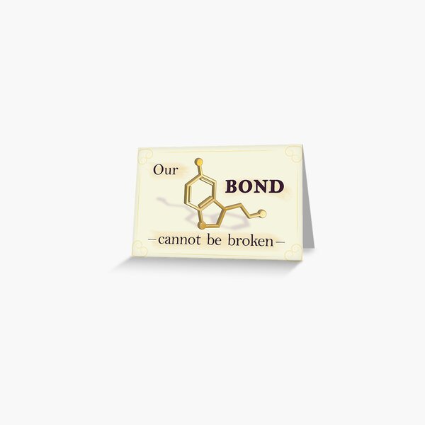 Our Bond Cannot Be Broken - Gold Seratonin Greeting Card