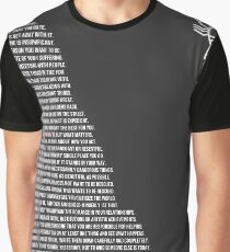 Jordan B Petersons Regeln Grafik T-Shirt