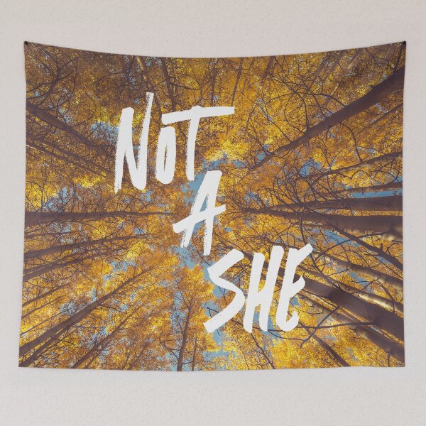 Item preview, NOT A SHE, v3 designed and sold by Skyler Orion X.