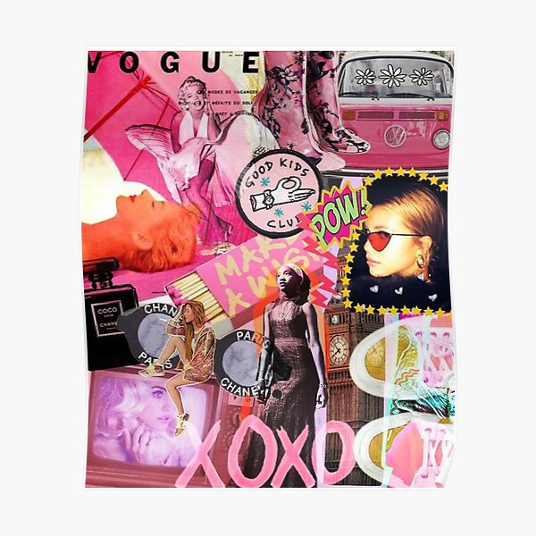 Vogue Collage Poster