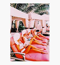 POOLSIDE Photographic Print