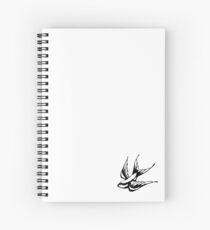 Swallow Tattoo Shawn Mendes Spiral Notebook