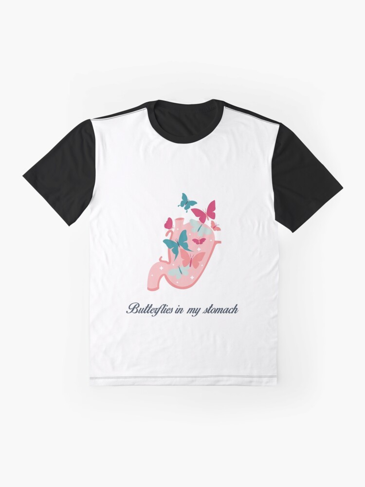 "Butterflies in my stomach" Tshirt for Sale by GraphicAly Redbubble