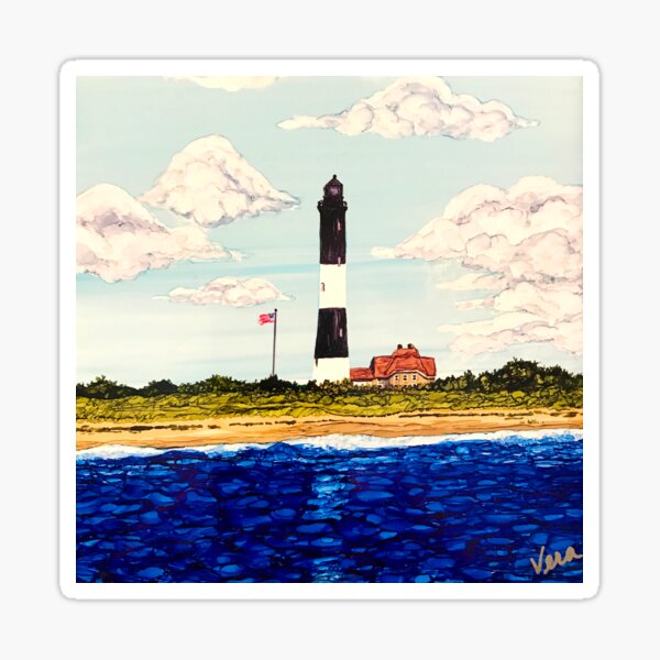 Fire Island Lighthouse, Long Island, New York Sticker
