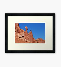 Desert Rock Framed Print
