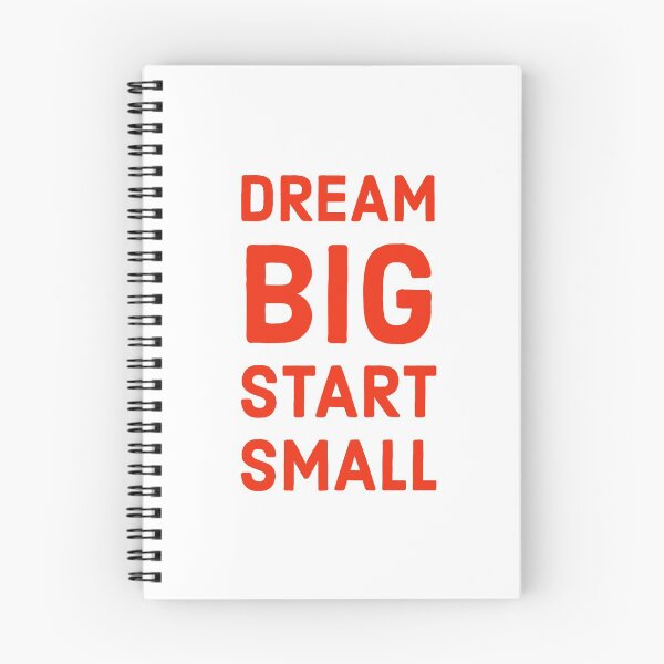 Item preview, Dream big, start small designed and sold by Inspirationmotivation.